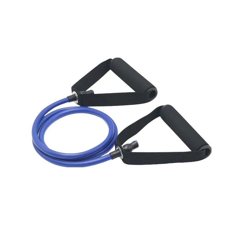 5 Levels Tube & Pull Rope Resistance Bands With Handles Exercise Workout