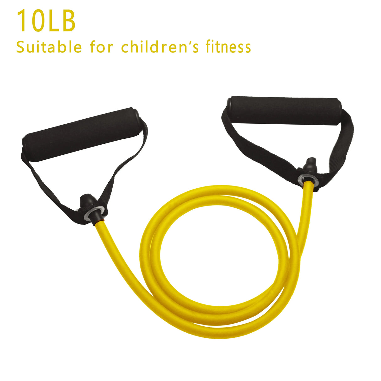 5 Levels Tube & Pull Rope Resistance Bands With Handles Exercise Workout