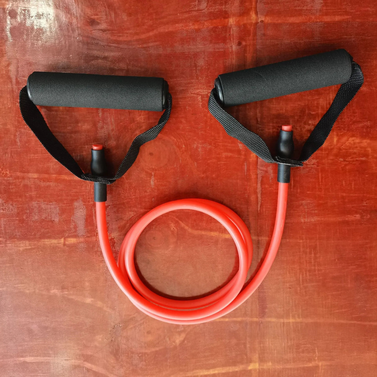 5 Levels Tube & Pull Rope Resistance Bands With Handles Exercise Workout