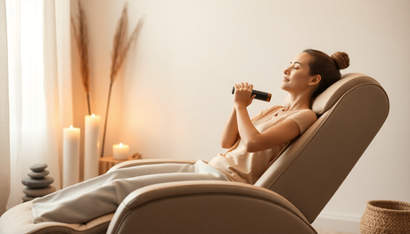 The Ultimate Portable Back Massager for Your Home Spa Experience.