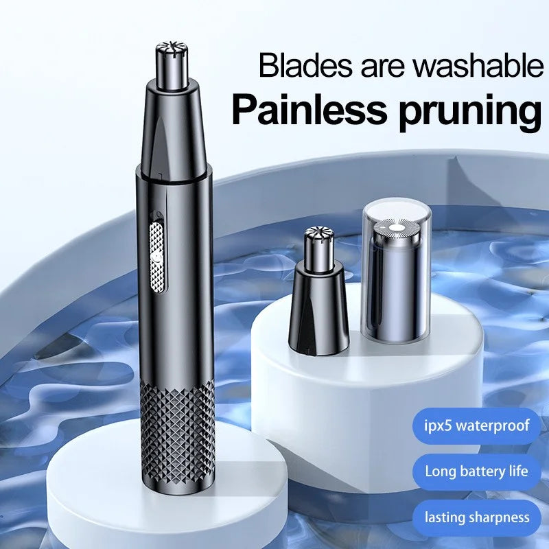 Rechargeable Nose Hair Trimmer for Men Shaving Hair Removal