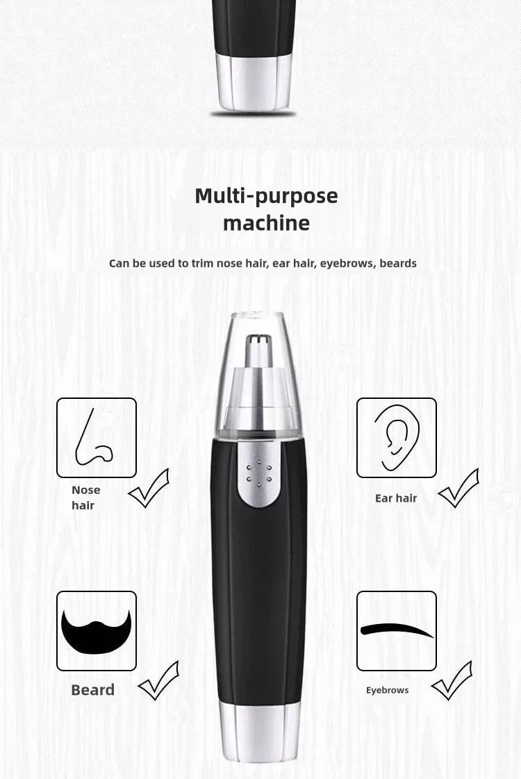 Electric Nose Hair Trimmer For Men with Battery Model