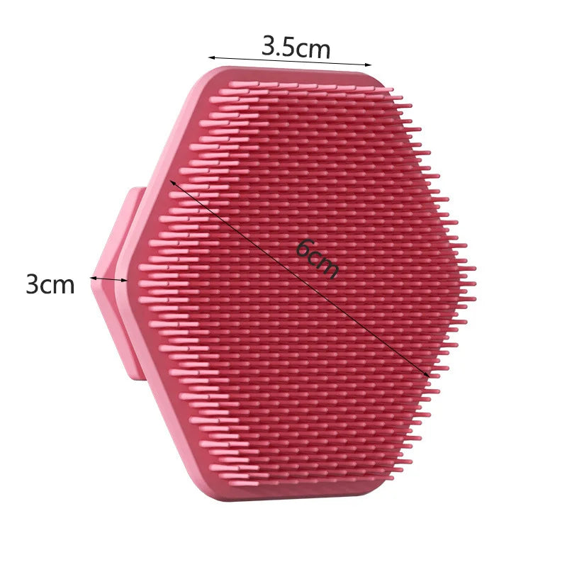 Silicone Miniature Face Shave Massage Brush Face Cleaner