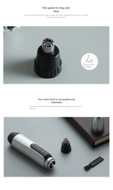 Electric Nose Hair Trimmer For Men with Battery Model