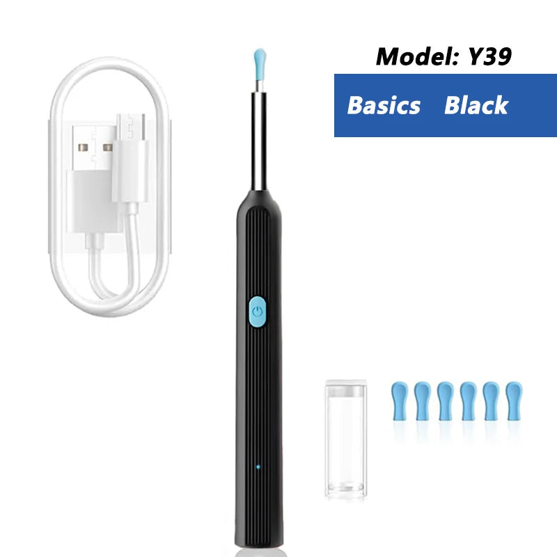 Earwax Removal Endoscope with 5M Camera Luminous Otoscope