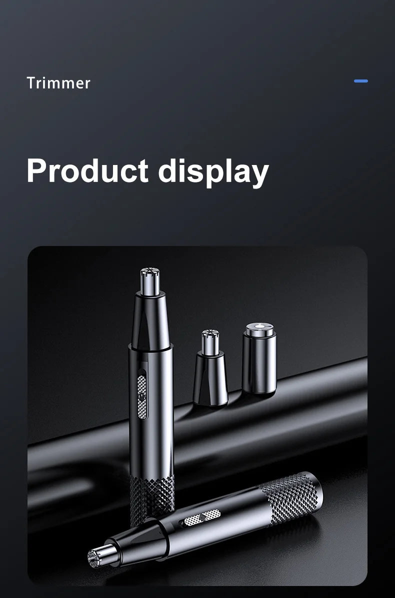 Rechargeable Nose Hair Trimmer for Men Shaving Hair Removal