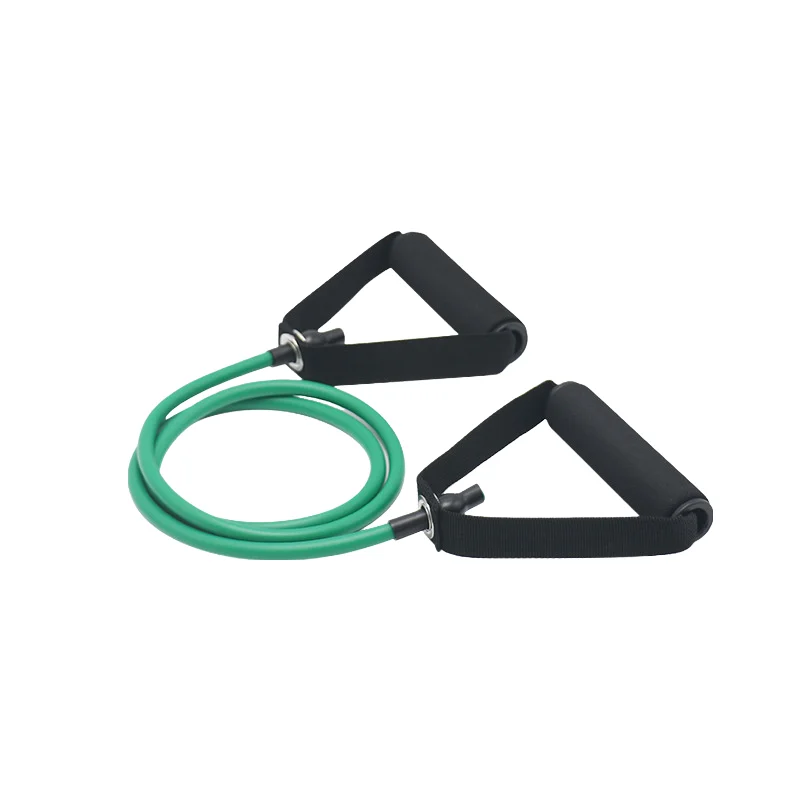 5 Levels Tube & Pull Rope Resistance Bands With Handles Exercise Workout