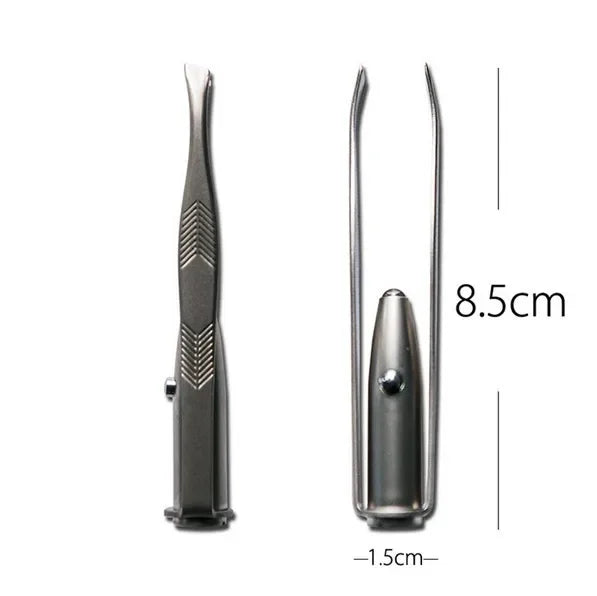 Portable & Smart Design Eyebrow Hair Remove Tweezer