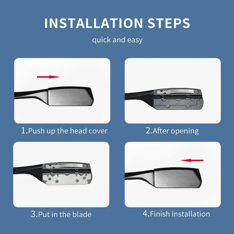 Professional Barber Straight Edge Shaving Razors
