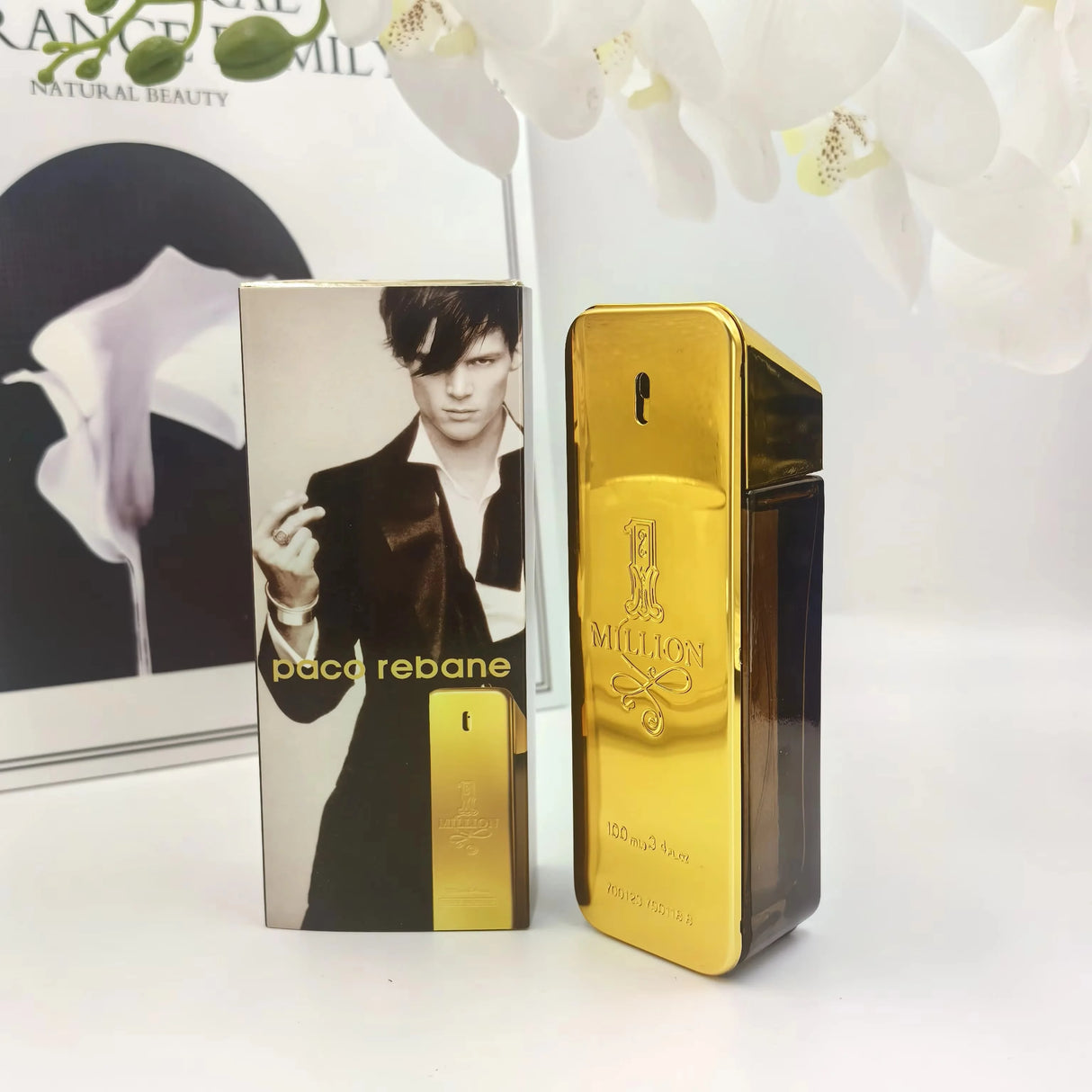 Original Million Gold Rabanne Man's Perfume Luxury Arab Cologne