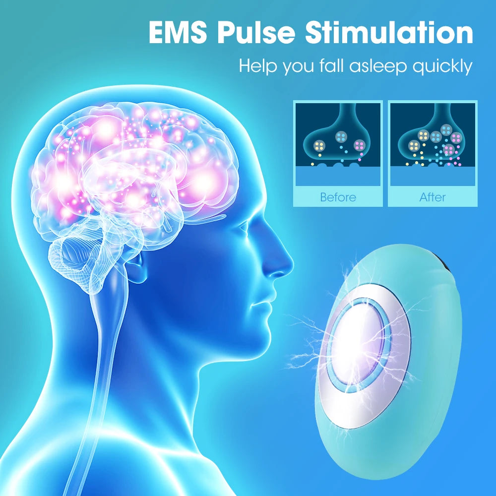 Handheld Sleep Aid Device for Insomnia Anxiety Relief and Relaxation