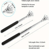 Portable Extendable Human and Pets stainless Back Massager