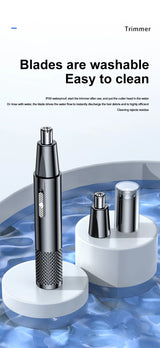 Rechargeable Nose Hair Trimmer for Men Shaving Hair Removal
