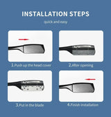 Professional Barber Straight Edge Shaving Razors