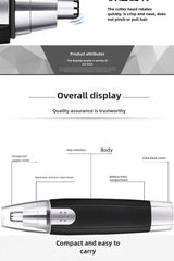 Electric Nose Hair Trimmer For Men with Battery Model