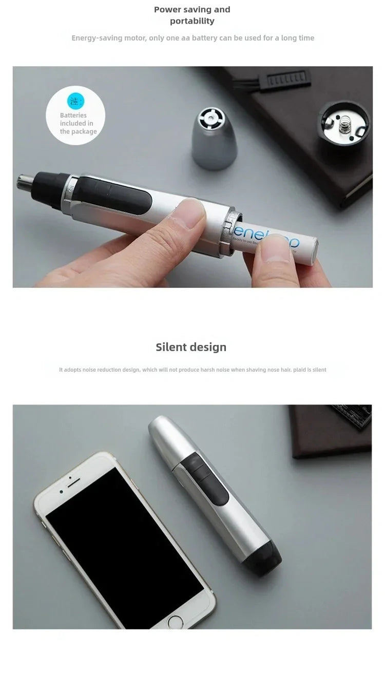 Electric Nose Hair Trimmer For Men with Battery Model