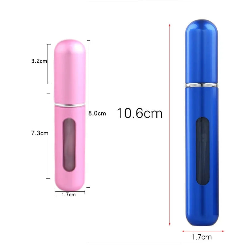 5/8ml Perfume Refillable Bottle & Spray Bottling Dispenser